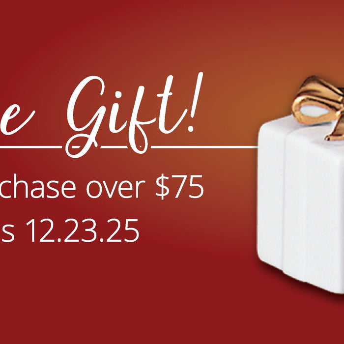 free gift with purchase over $75