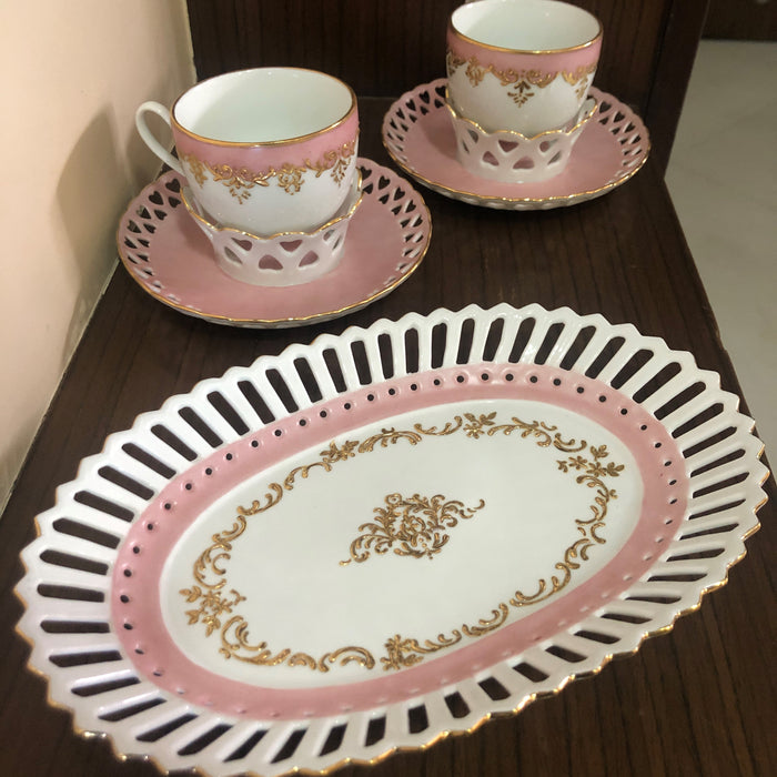 pink and gold items by Rachna Mohta