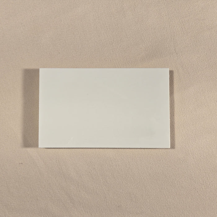 5" x  3.1" Stoneware White Sublimation Tile