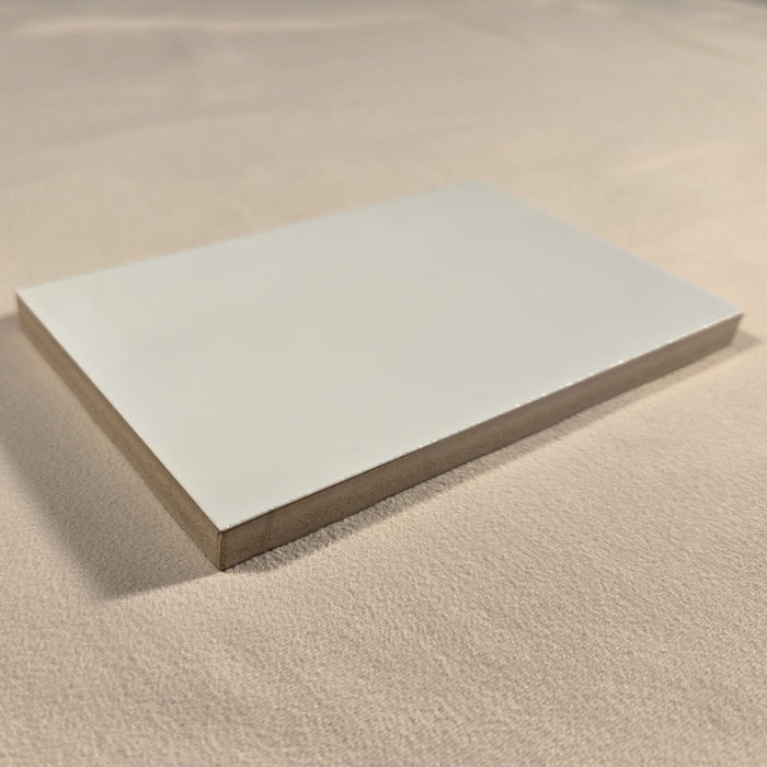 5" x  3.1" Stoneware White Sublimation Tile