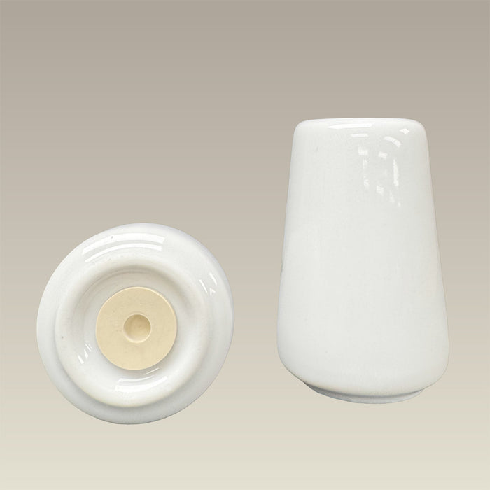 Tapered Salt and Pepper Shakers, 3" SELECTED SECONDS