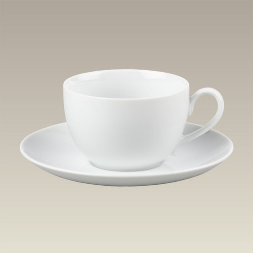 8oz Coupe Cup and Saucer