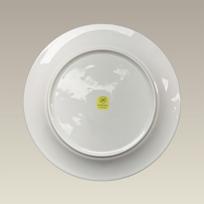 10.75" Ultra White Transition Dinner Plate, SELECTED SECONDS