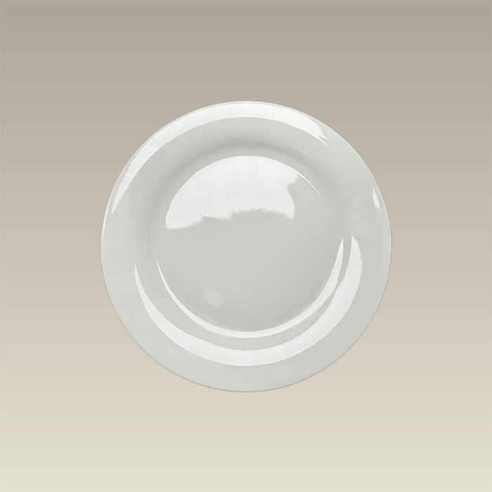 8.25" Warm White Transition Salad Plate, SELECTED SECONDS