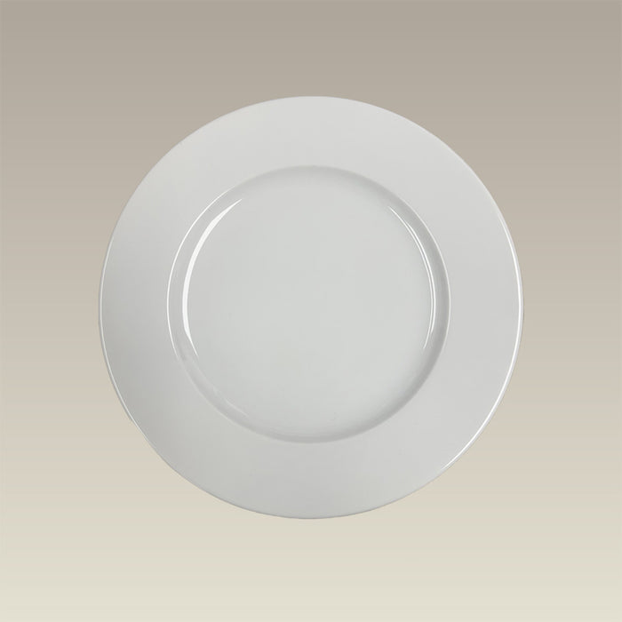 9.38" Ultra White Rim Luncheon Plate