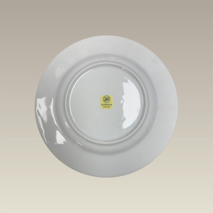 9.38" Ultra White Rim Luncheon Plate