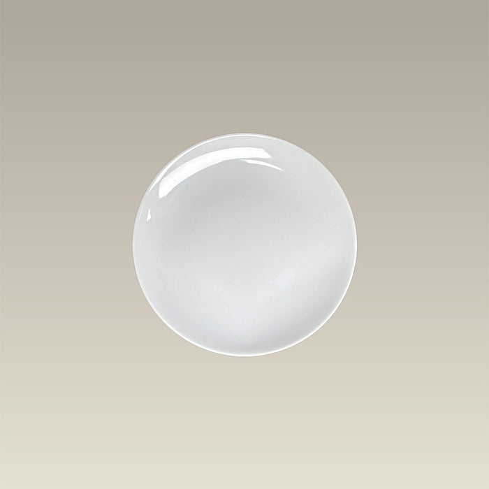 6.37" Ultra White Coupe B&B Plate
