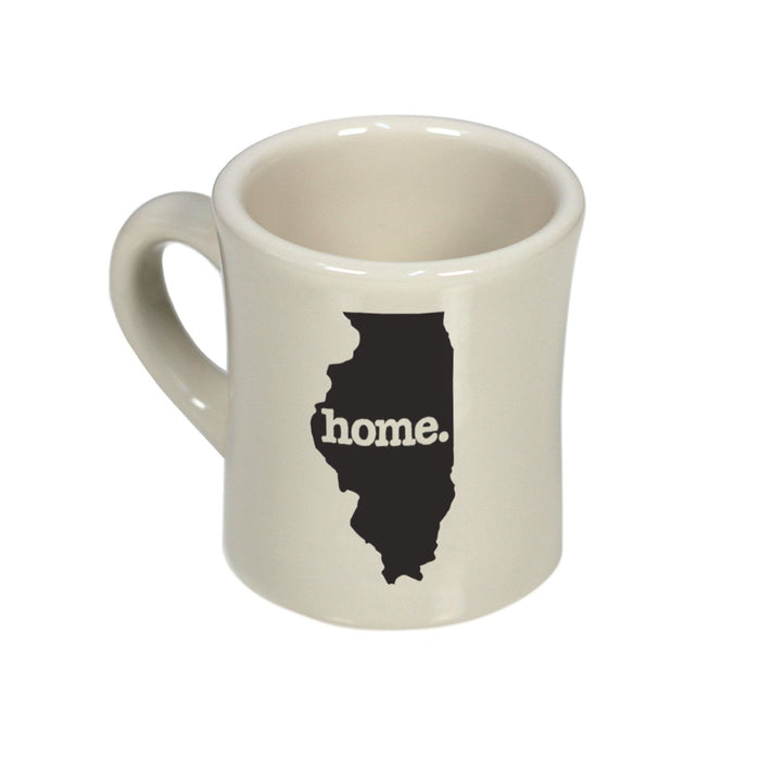 home. Diner Mugs - Illinois, Set of 12