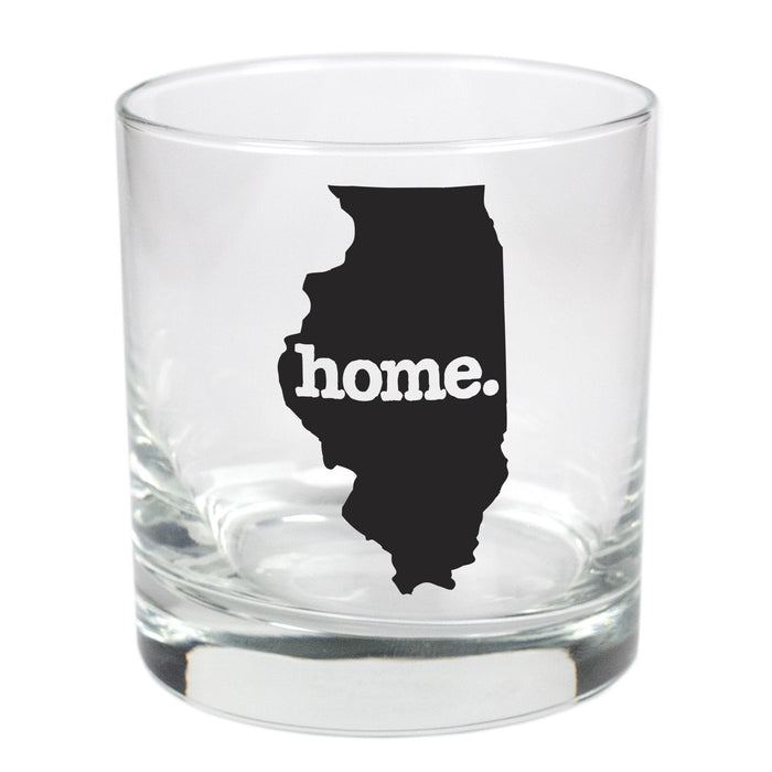 home. Rocks Glass 11 oz. - Illinois, Set of 12