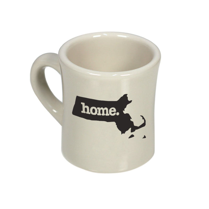 home. Diner Mugs - Massachusetts, Set of 12
