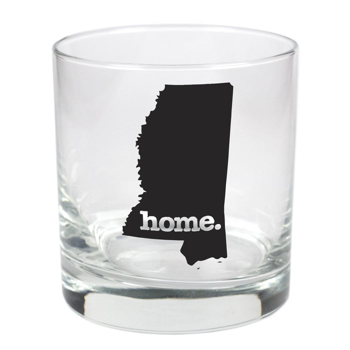 home. Rocks Glass 11 oz. - Mississippi, Set of 12