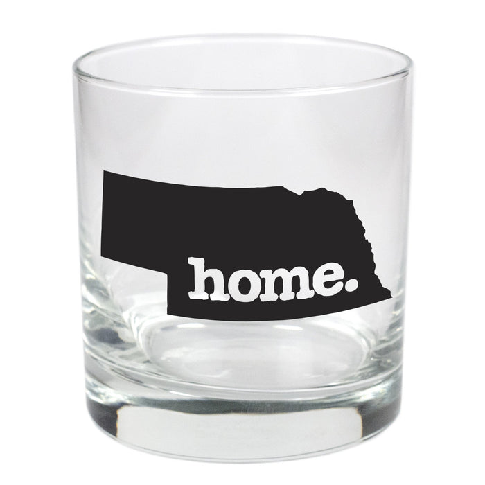home. Rocks Glass 11 oz. - Nebraska, Set of 12