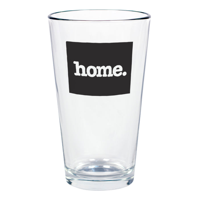 home. Pint Glass - Colorado, Set of 12