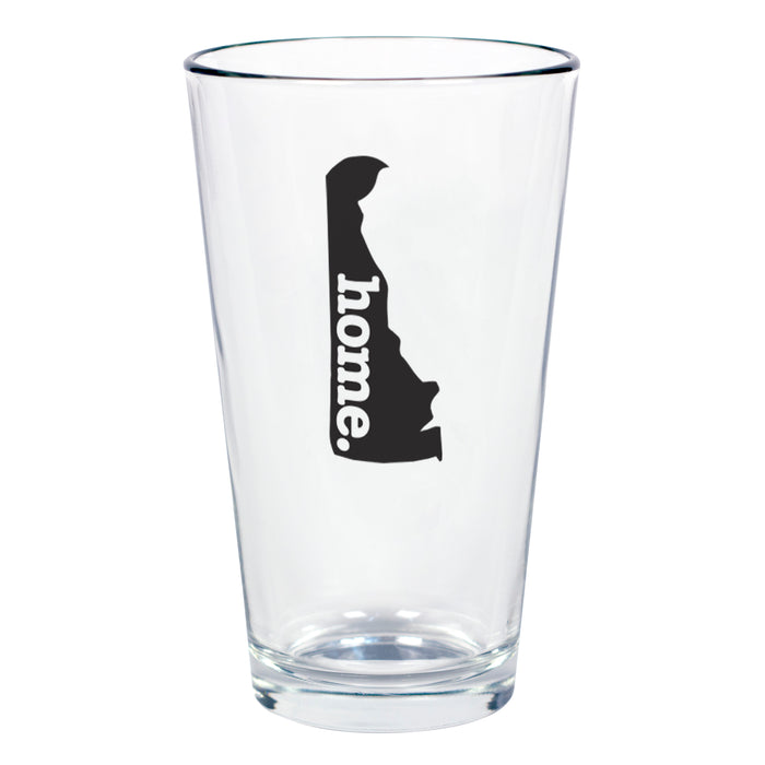 home. Pint Glass - Delaware, Set of 12