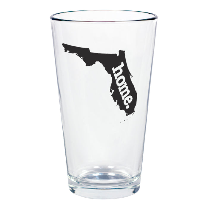home. Pint Glass - Florida, Set of 12