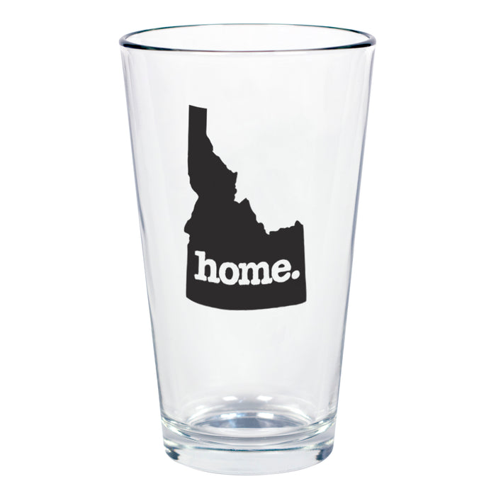 home. Pint Glass - Idaho, Set of 12