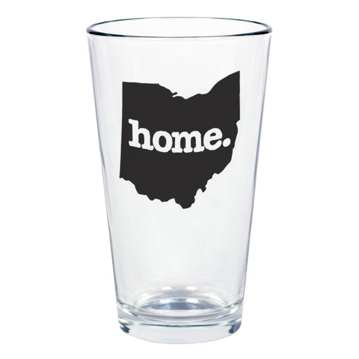 home. Pint Glass - Ohio, Set of 12
