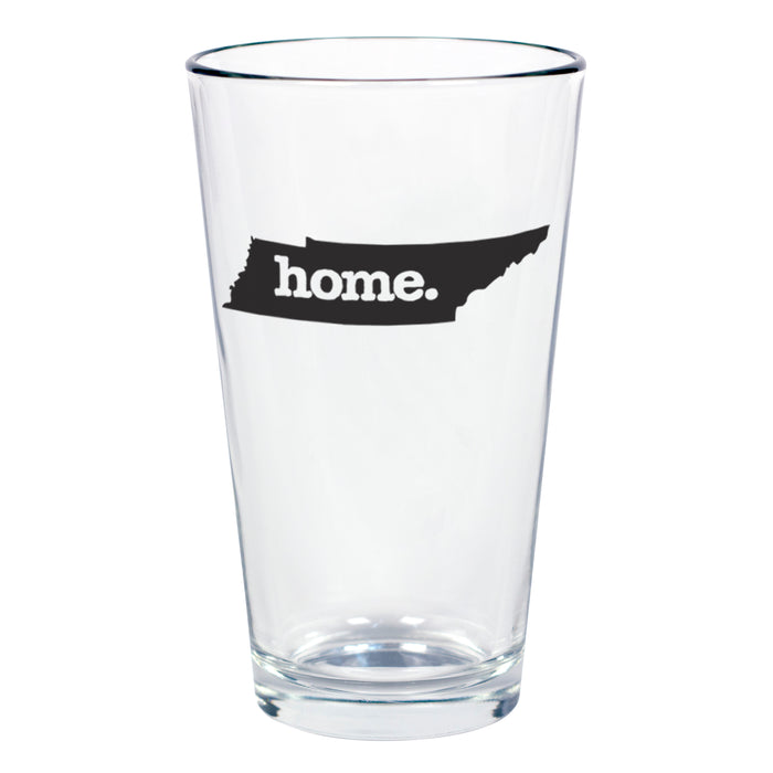 home. Pint Glass - Tennessee, Set of 12