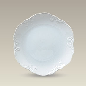 8.25" Scrolled Plate, SELECTED SECONDS