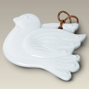 3.5" Dove Ornament