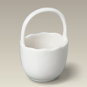 3.25" Cameo Bone Basket