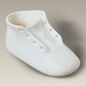 3.25" Bisque Baby Shoe