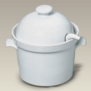 3 Qt. Ceramic Tureen with Ladle