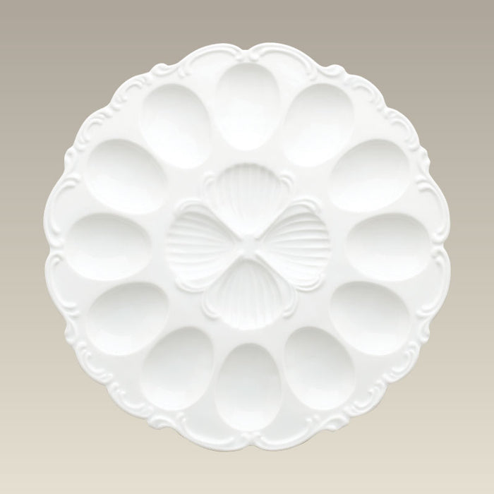 10.75" Egg Serving Plate
