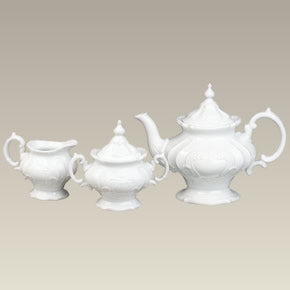 Pedestal Tea Set with 38 oz. Teapot