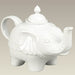 Elephant Shaped Teapot, 6"