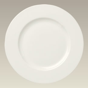 10.125" Cream Colored Dinner Plate