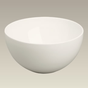 8.25" Cream Colored Salad Bowl