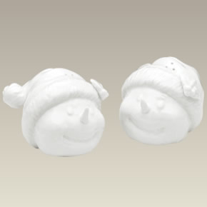 Snowman Salt & Pepper Shakers