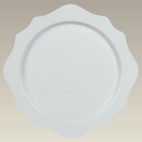 13" Scalloped Charger, SELECTED SECONDS