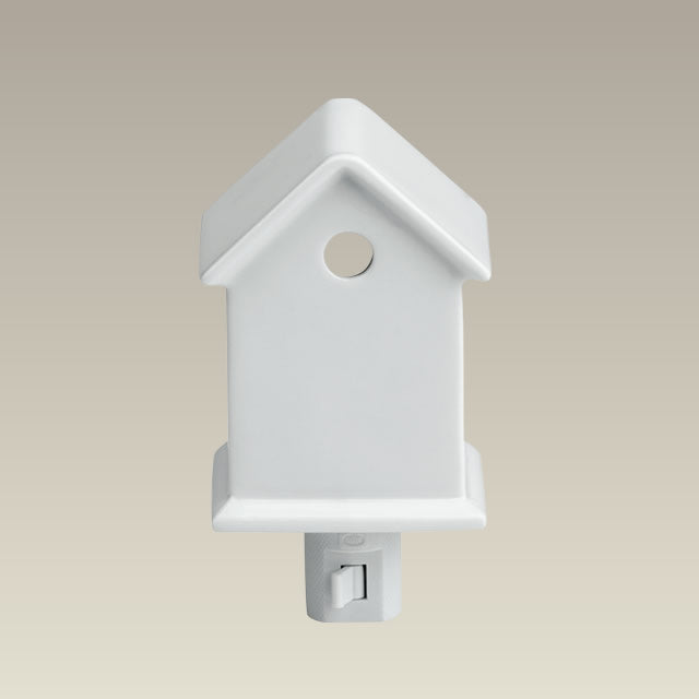 Birdhouse Night Light, 5.25"