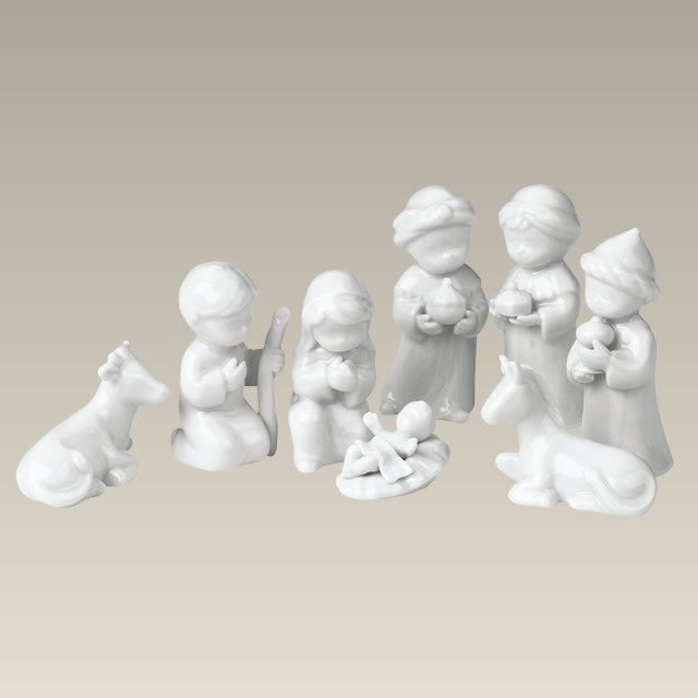 Children's Nativity Set, 8 pc, 3" high
