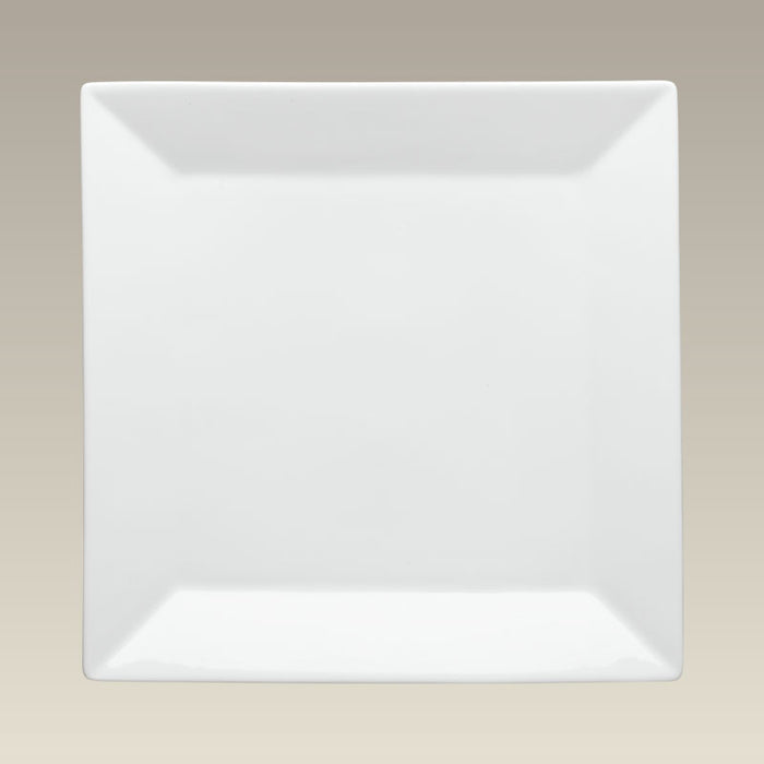 10.625" Square Plain Plate, SELECTED SECONDS