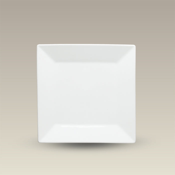 7" Square Plain Plate