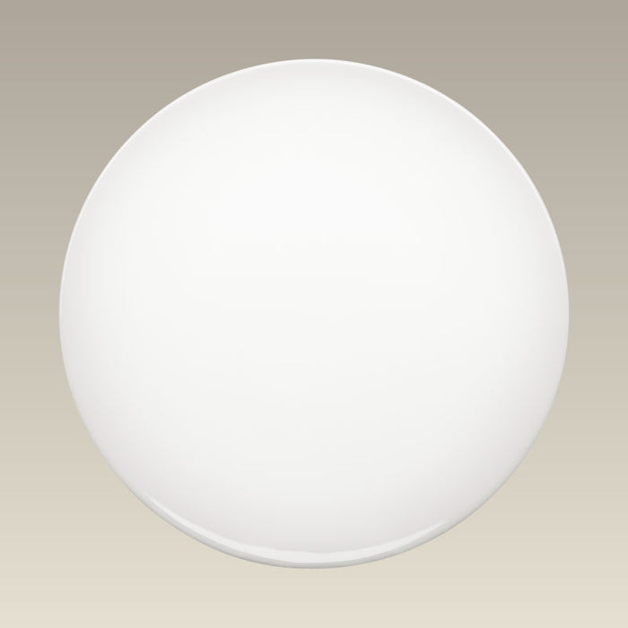10.875" Flat Porcelain Coupe Plate