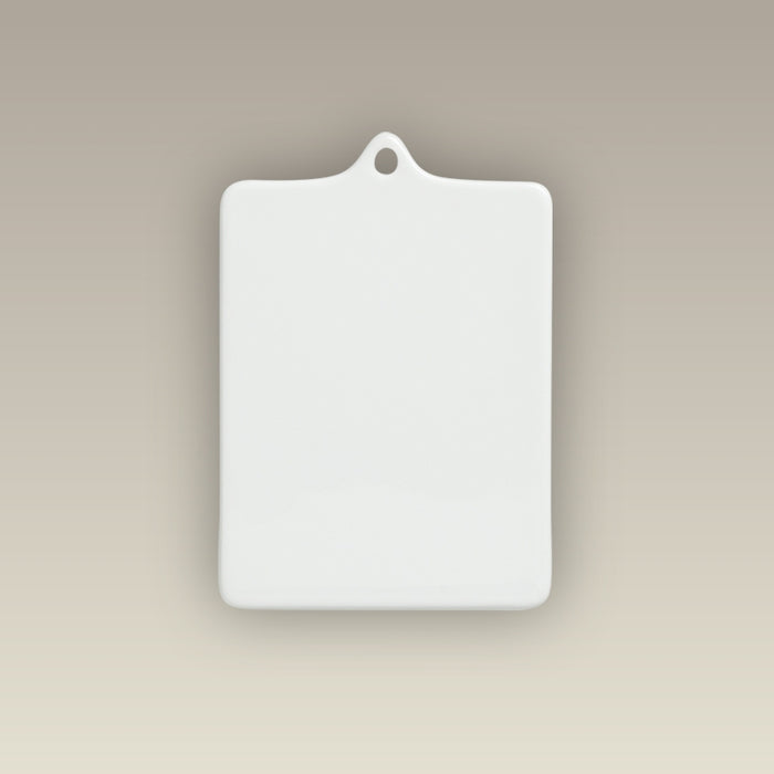 3.875" Vertical Rectangle Ornament