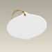 3.62" Oval Sublimation Ornament