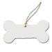4.5" Dog Bone Shape Sublimation Ornament