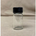 9ml Clear Glass Vial with Black Cap