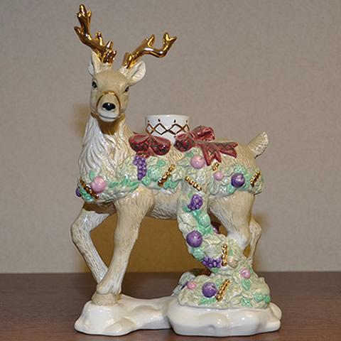 Reindeer Candle Holder