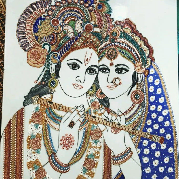Indian God Radha and Krishna