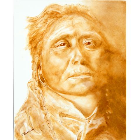 Native American on Tile