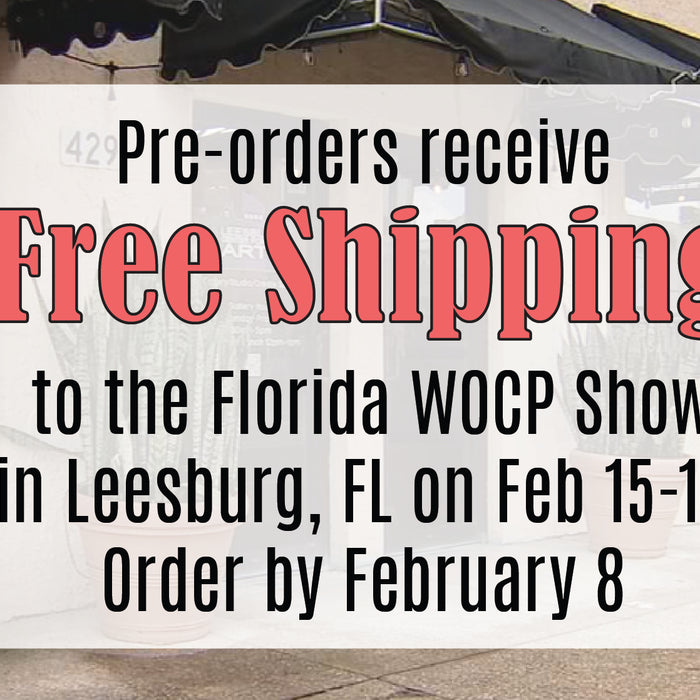 Free shipping to FL WOCP retreat
