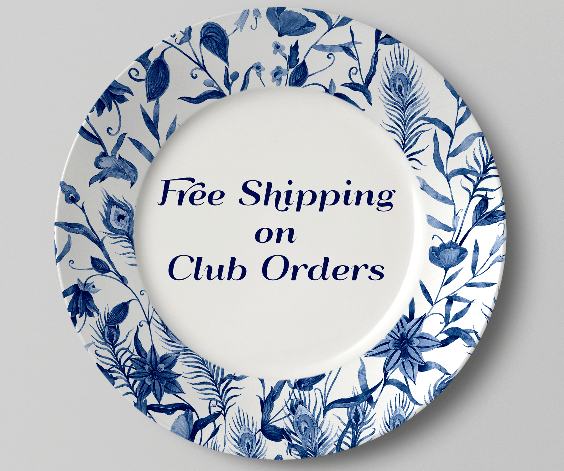 Free Shipping On China Painting Club Orders