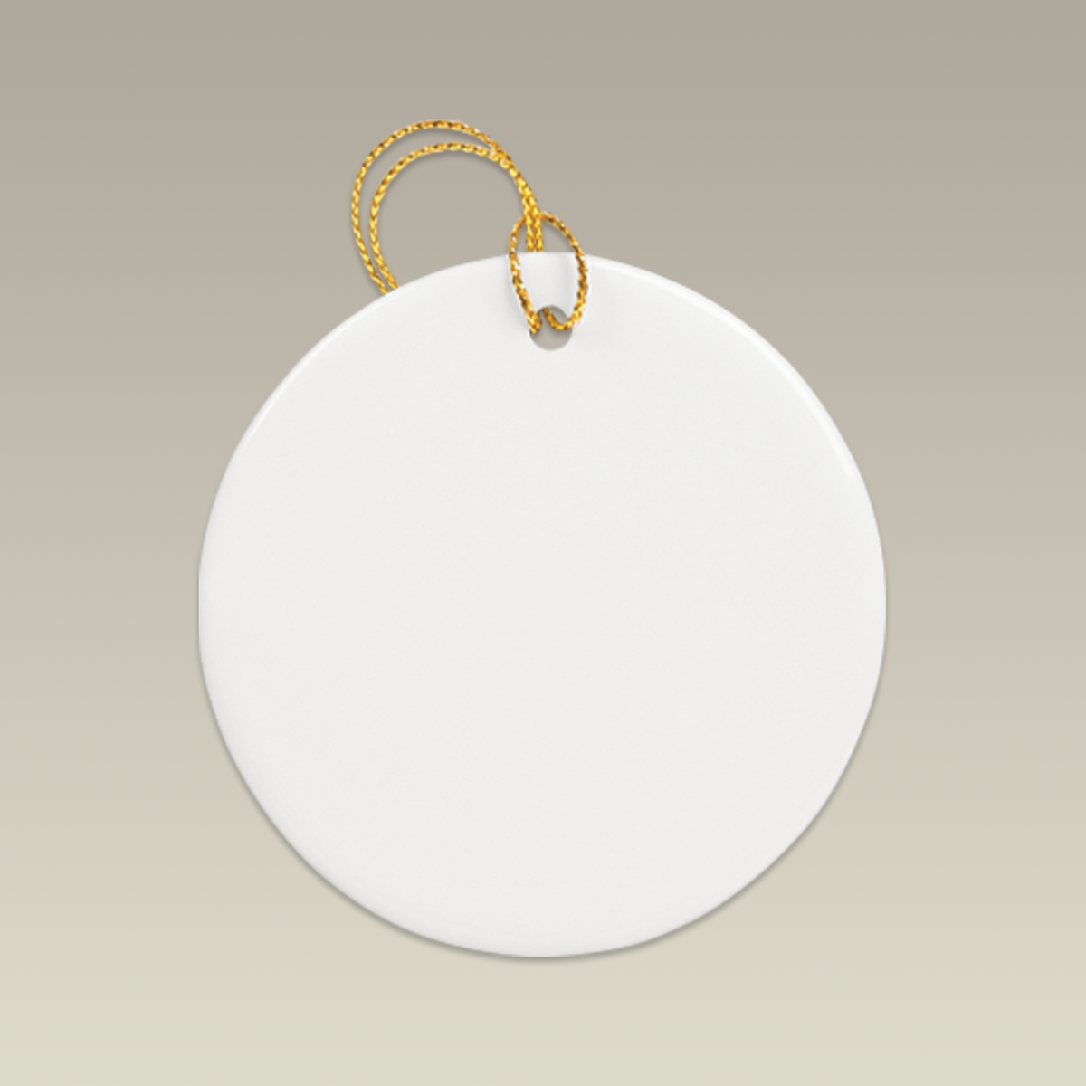 3" Disc Sublimation Ornament