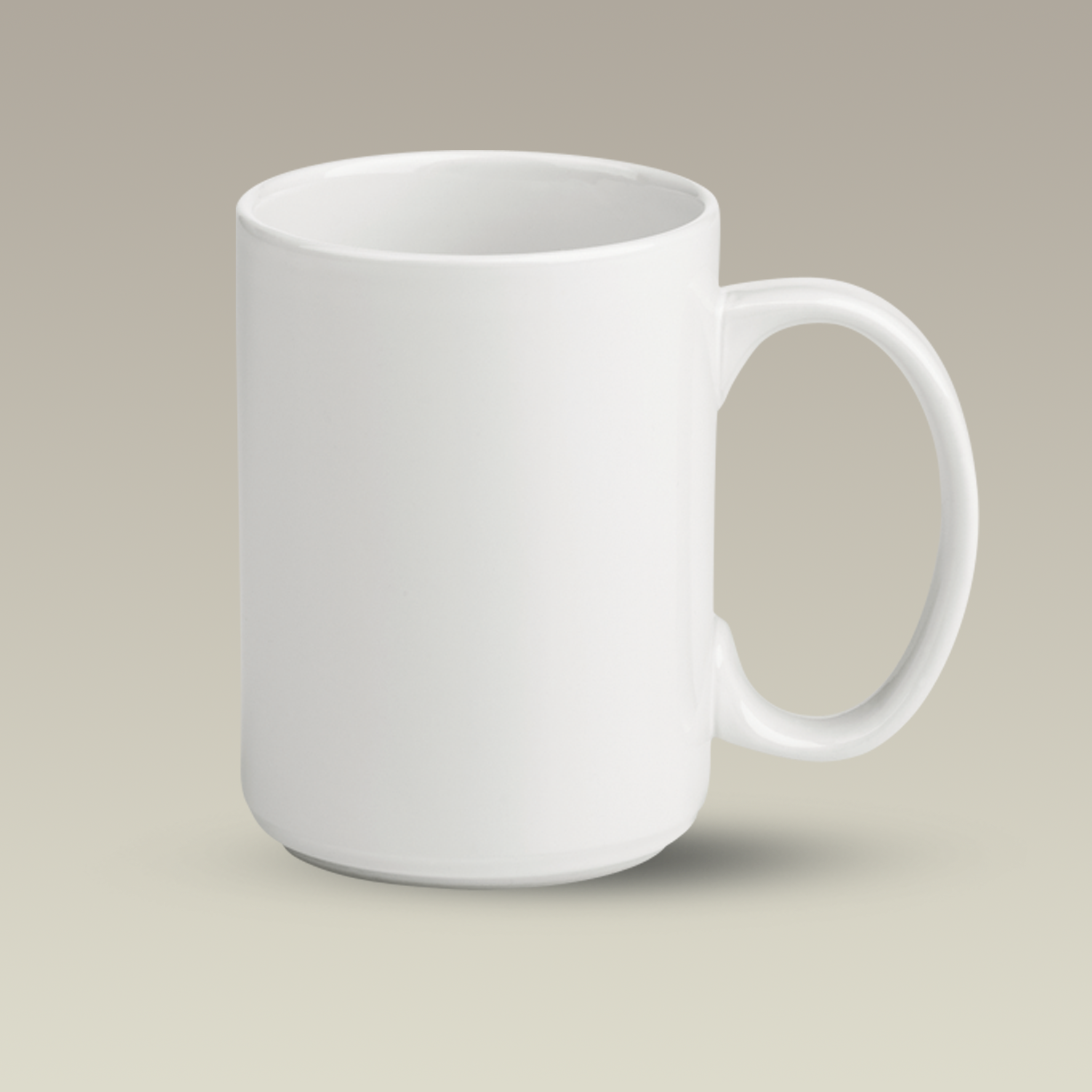15 oz.  Stoneware "El Grande" Sublimation Mug (Sold individually but must order in multiples of 24)